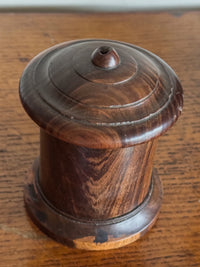 A 19th Century Mahogany String Pot