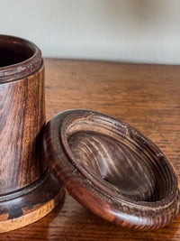 A 19th Century Mahogany String Pot
