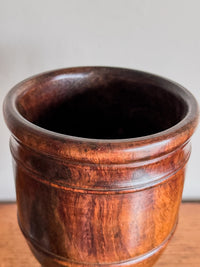 A 19th Century Oak Mortar & Pestle