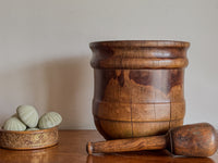 A 19th Century Elm Mortar & Pestle