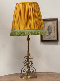 An Early 20th Century Brass Lamp