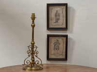 An Early 20th Century Brass Lamp