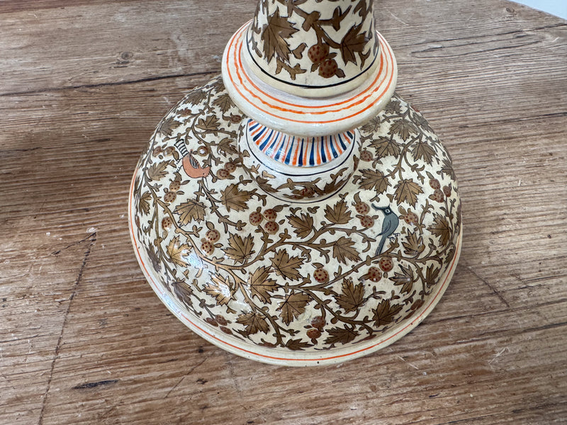 A Pair of Handpainted Kashmiri Lamps