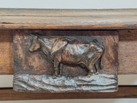 An Extraordinary Mid 19th Century Oak Dairy Table