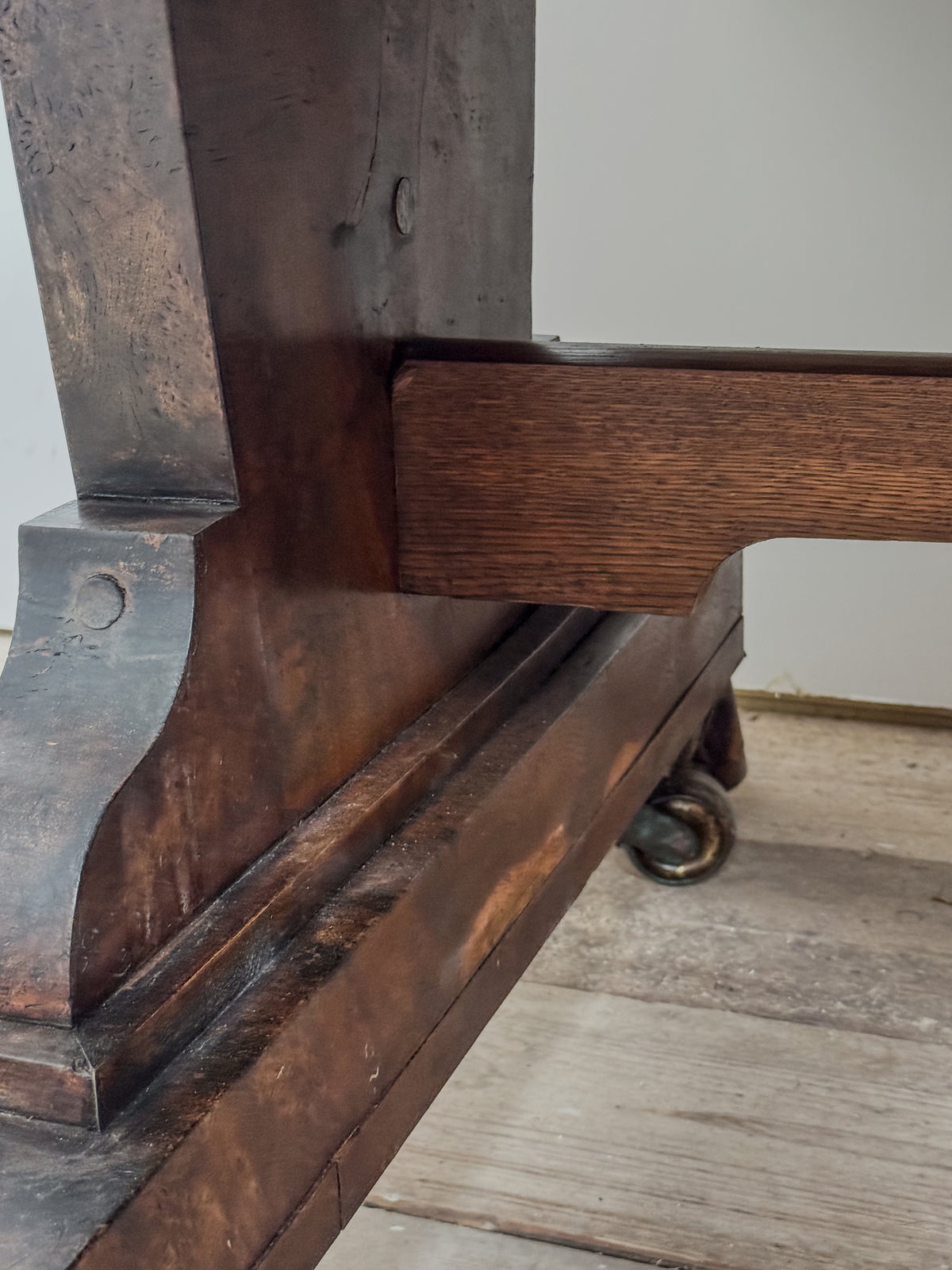 An Extraordinary Mid 19th Century Oak Dairy Table