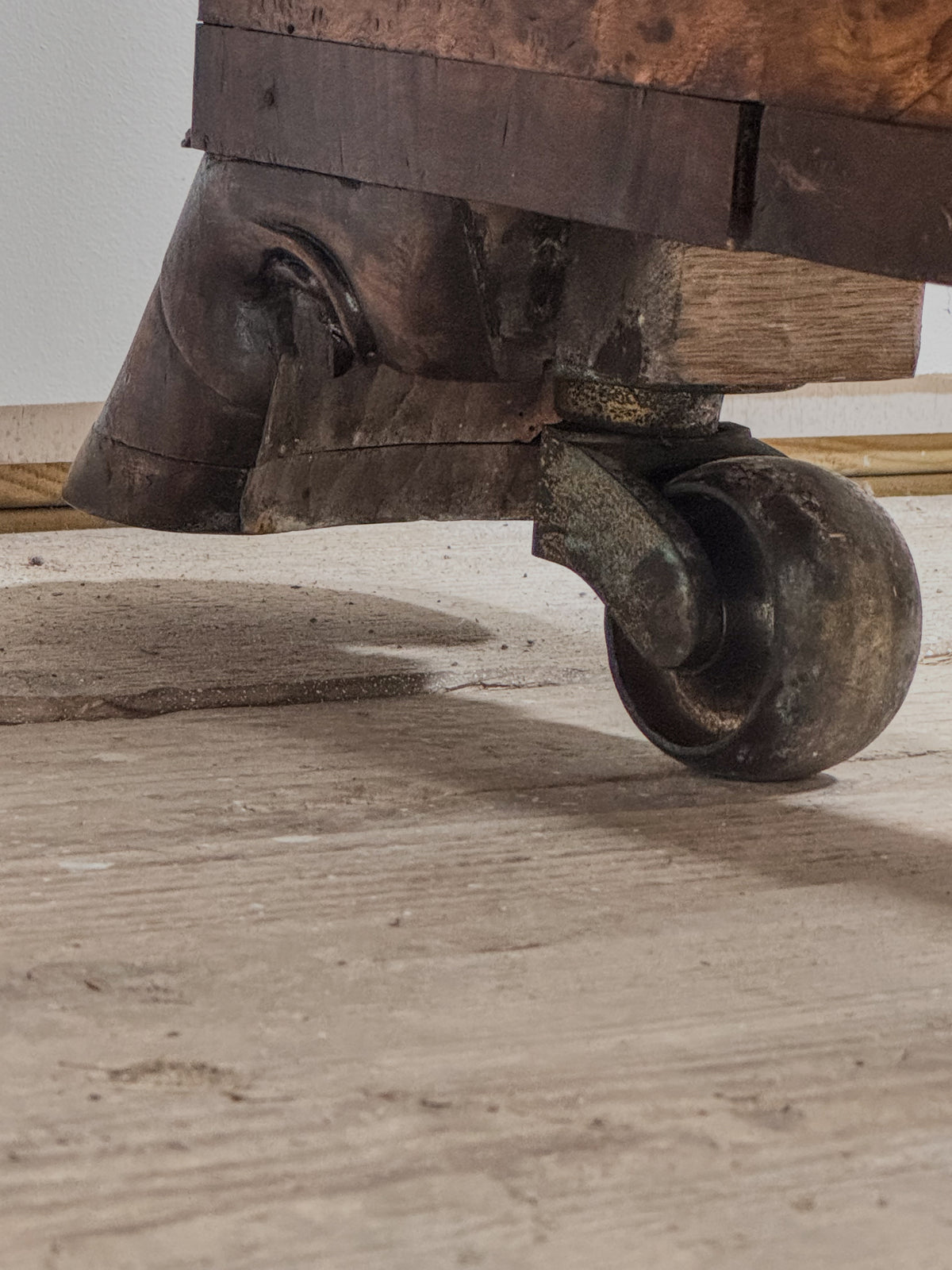 An Extraordinary Mid 19th Century Oak Dairy Table