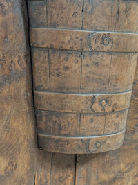 An Extraordinary Mid 19th Century Oak Dairy Table