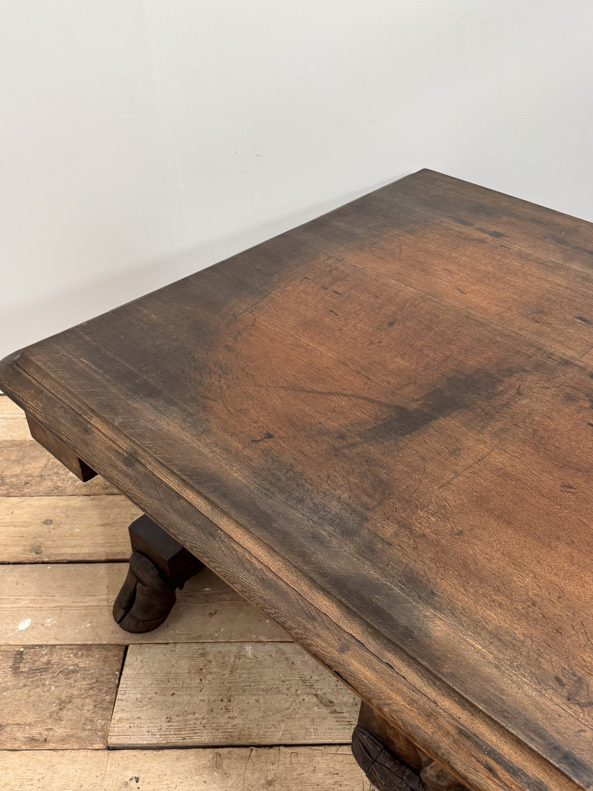An Extraordinary Mid 19th Century Oak Dairy Table