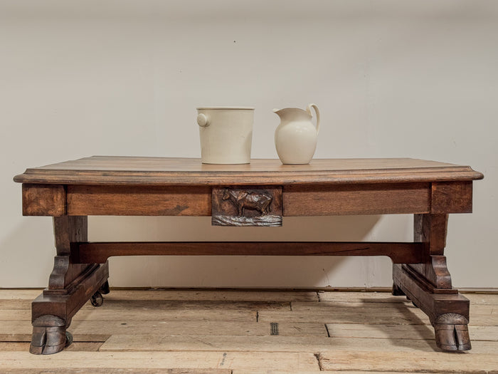 An Extraordinary Mid 19th Century Oak Dairy Table
