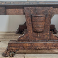 An Extraordinary Mid 19th Century Oak Dairy Table