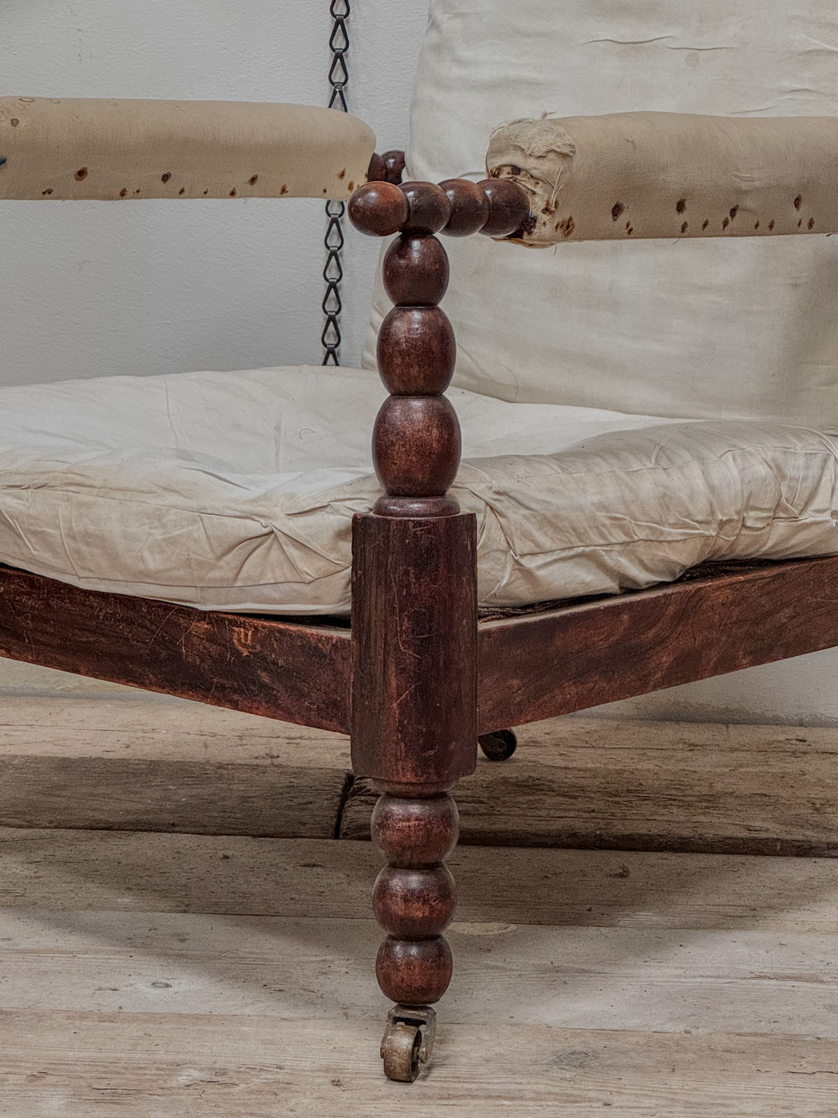 A Mid 19th Century Simulated Rosewood Bobbin Chair