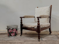 A Mid 19th Century Simulated Rosewood Bobbin Chair