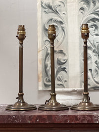 Early 20th Century Brass Lamps