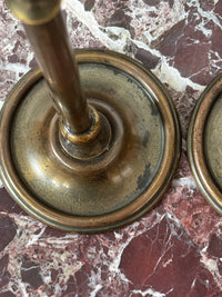 Early 20th Century Brass Lamps