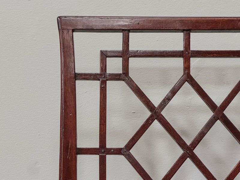 A Pair of George III Mahogany 'Cockpen' Side Chairs