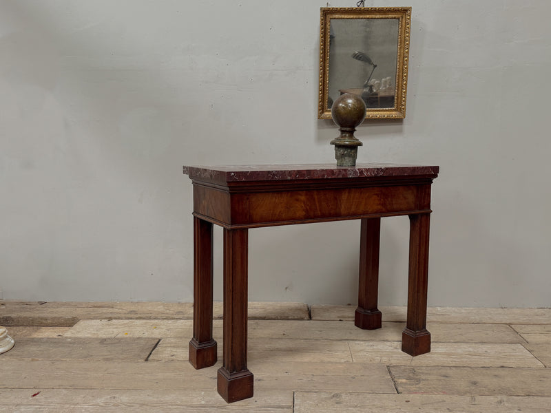 A Chippendale Period Mahogany Side Table