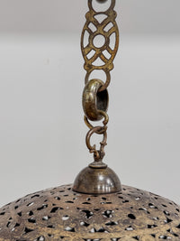 A Late 19th Century Indian Brass Shadow Ball