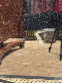 A Mid 19th Century Giltwood Oval Mirror