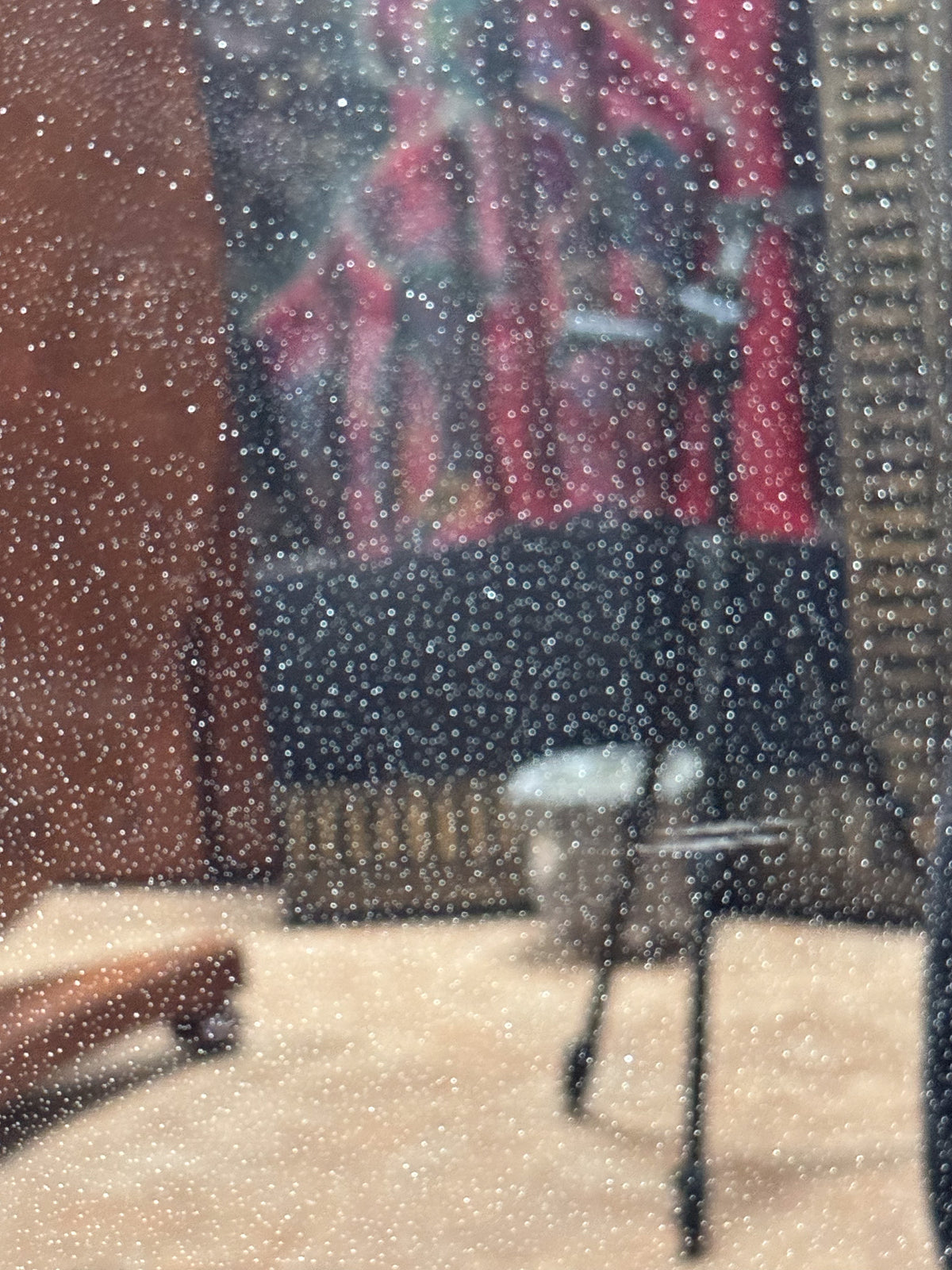 A Mid 19th Century Giltwood Oval Mirror