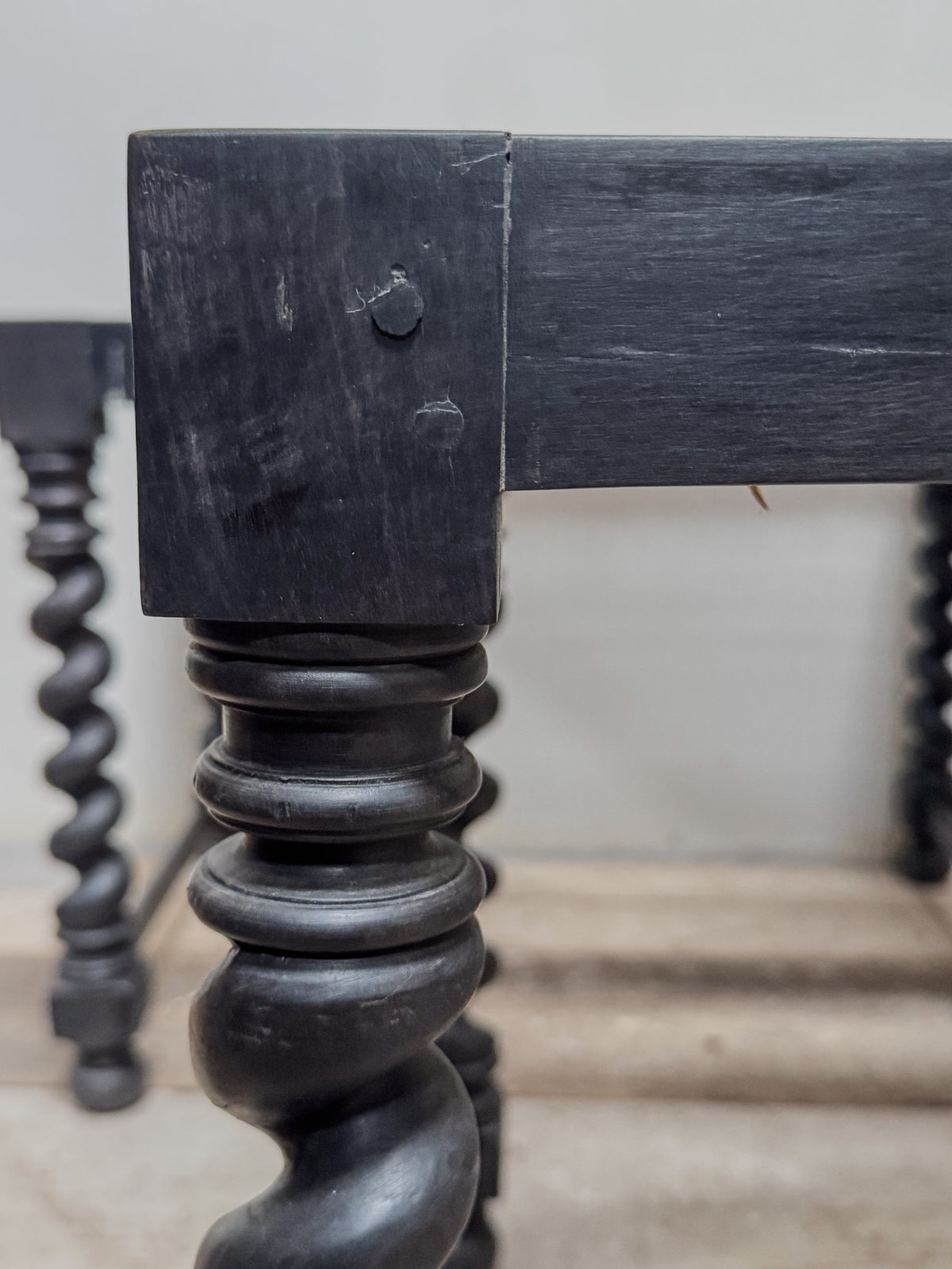 A Pair of Early 20th Century Ceylonese Ebony Benches by Geoffrey Bawa (1919-2003)