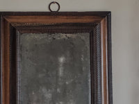 A William & Mary Period Walnut Ripple Frame Mirror