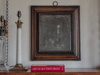 A William & Mary Period Walnut Ripple Frame Mirror