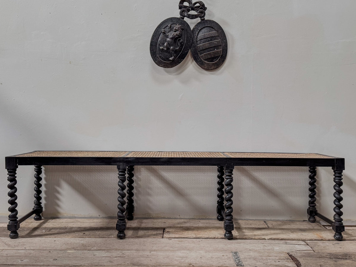 A Pair of Early 20th Century Ceylonese Ebony Benches by Geoffrey Bawa (1919-2003)
