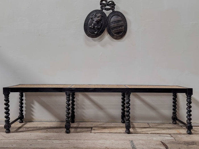 A Pair of Early 20th Century Ceylonese Ebony Benches by Geoffrey Bawa (1919-2003)