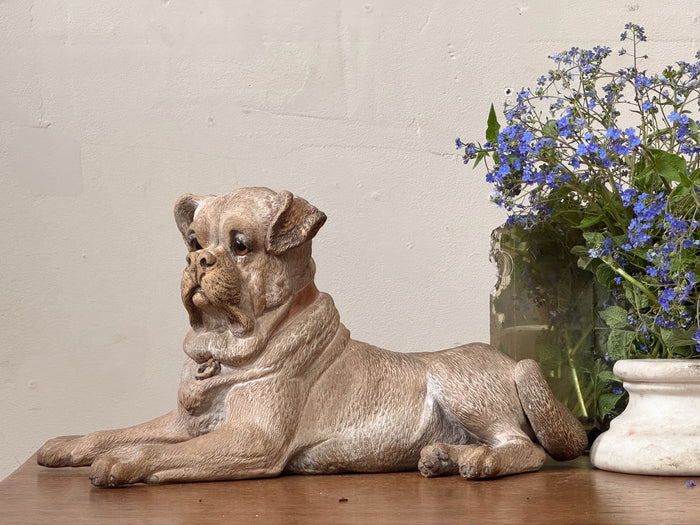 A Late 19th Century Austrian Terracotta Dog