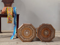A Pair of Smaller Late 19th Century Hoshiarpur Tables
