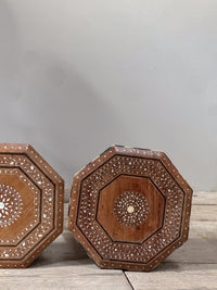 A Pair of Smaller Late 19th Century Hoshiarpur Tables