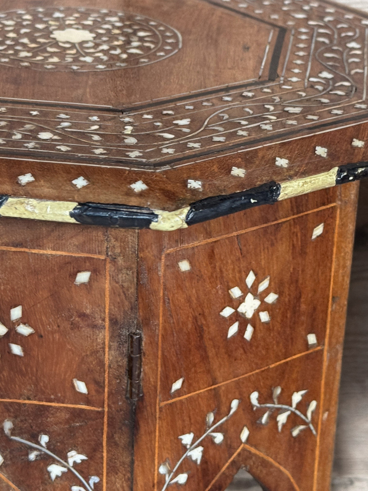 A Pair of Smaller Late 19th Century Hoshiarpur Tables