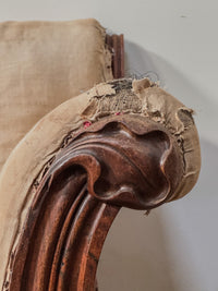 A George IV Mahogany Frame Sofa