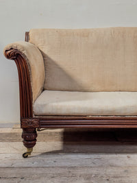A George IV Mahogany Frame Sofa