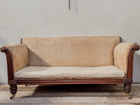 A George IV Mahogany Frame Sofa