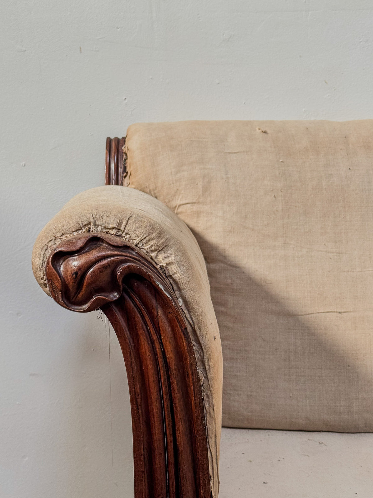 A George IV Mahogany Frame Sofa