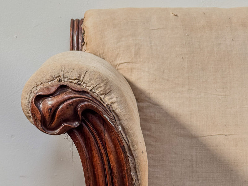 A George IV Mahogany Frame Sofa