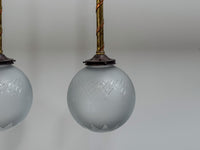 A Pair of Edwardian Globe Lanterns