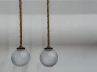 A Pair of Edwardian Globe Lanterns