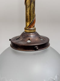 A Pair of Edwardian Globe Lanterns