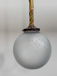 A Pair of Edwardian Globe Lanterns