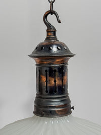 A Rare Jefferson Doriclite Moonstone Pendant Light