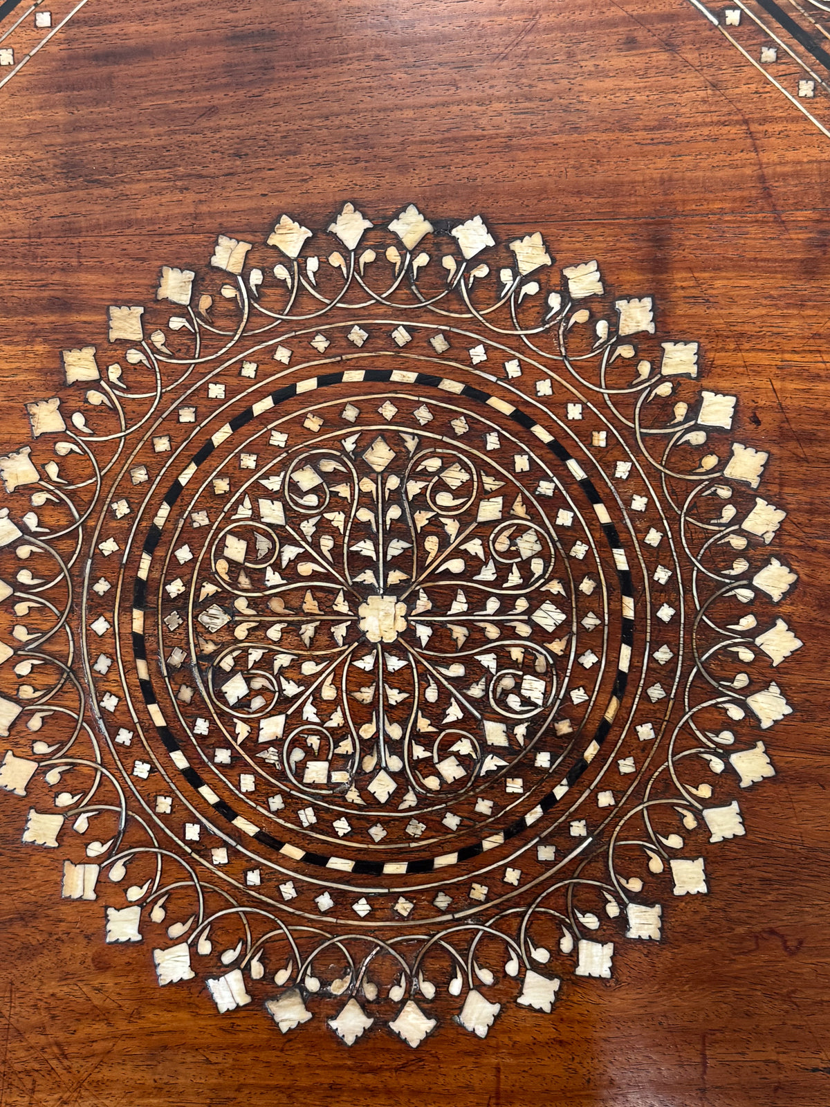 A 19th Century Inlaid Hoshiarpur Table