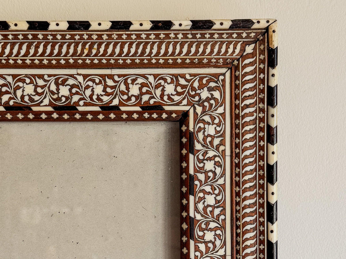 A Late 19th Century Inlaid Hoshiarpur Frame