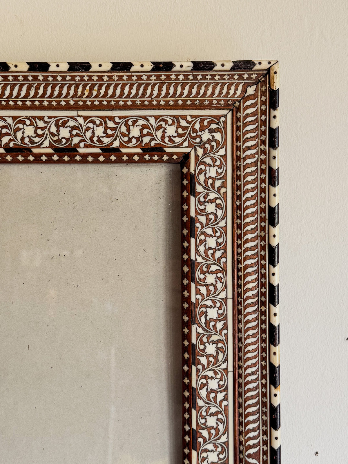 A Late 19th Century Inlaid Hoshiarpur Frame