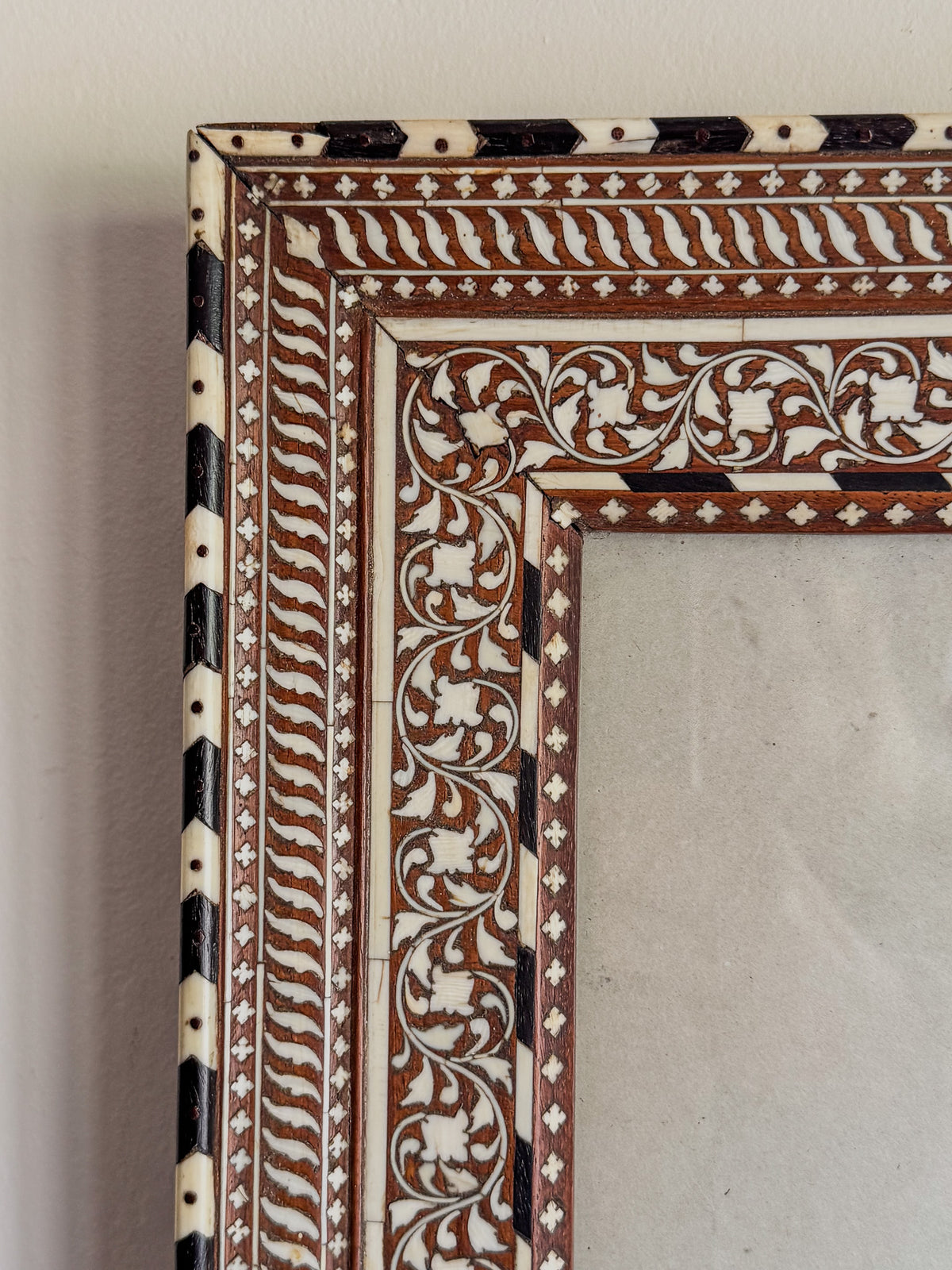 A Late 19th Century Inlaid Hoshiarpur Frame