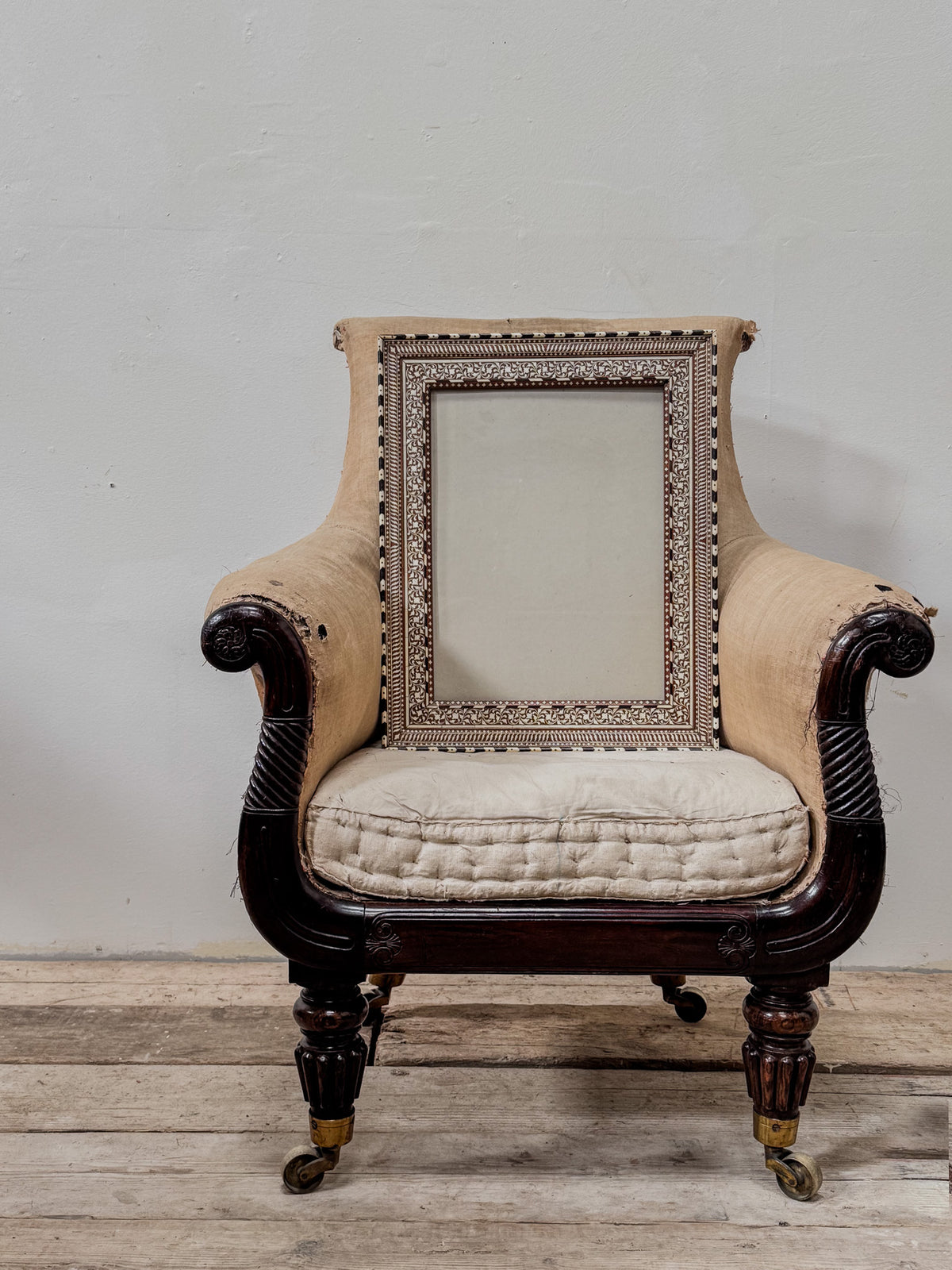 A Late 19th Century Inlaid Hoshiarpur Frame