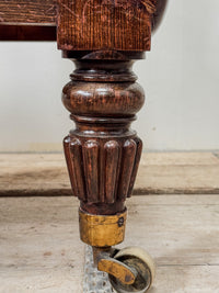 A Late Regency Bergeré Library Chair attributed to Gillows