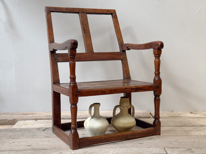 An 18th Century Ash Elm Vernacular Chair