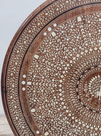 An Early 20th Century Indian Inlaid Elephant Table